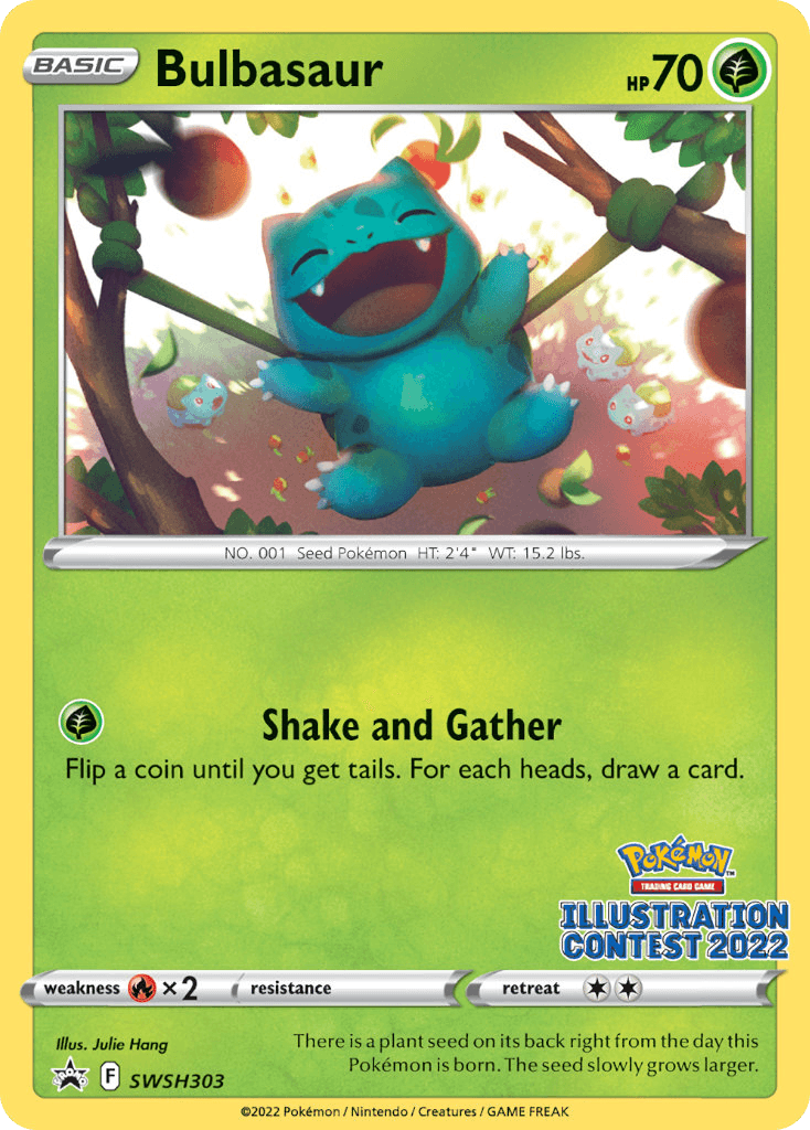 Carta Pokémon Bulbasaur