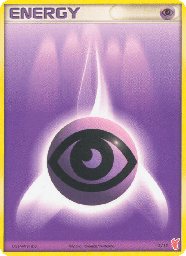 Carta Pokémon Psychic Energy 12