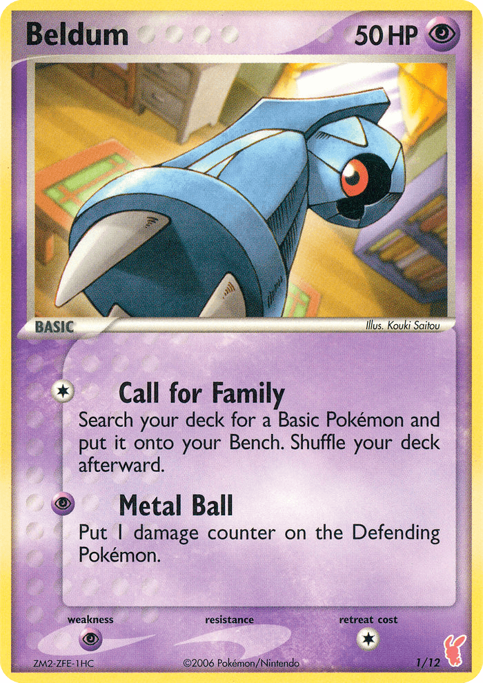 Carta Pokémon Beldum 1