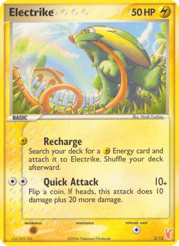 Carta Pokémon Electrike 2