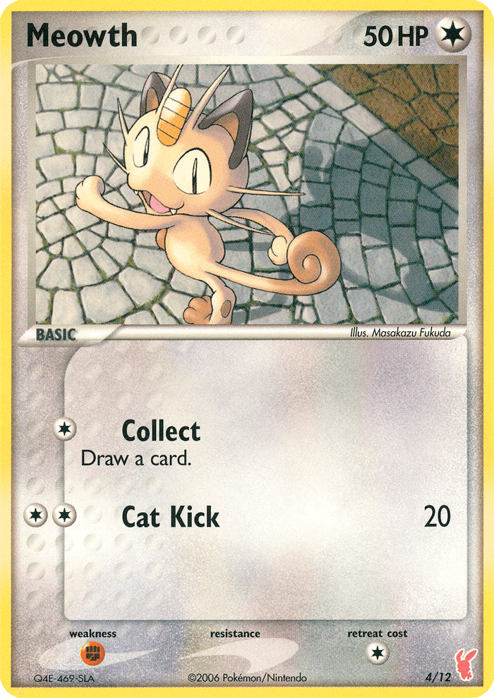 Carta Pokémon Meowth 4