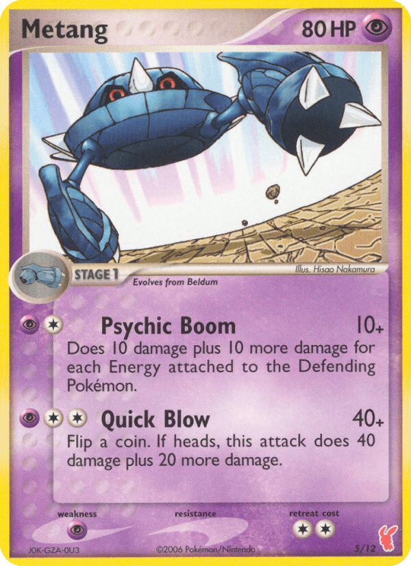 Carta Pokémon Metang 5