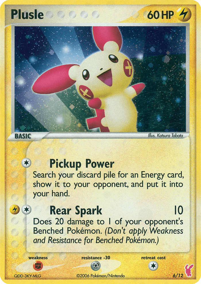 Carta Pokémon Plusle 6