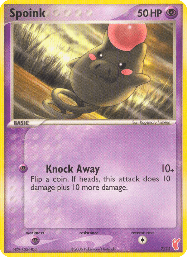 Carta Pokémon Spoink 7