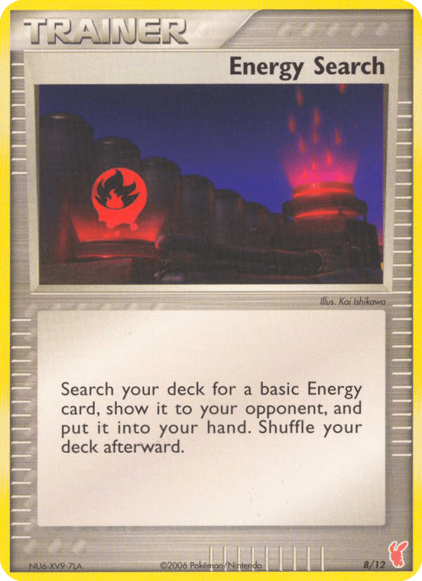Carta Pokémon Energy Search 8