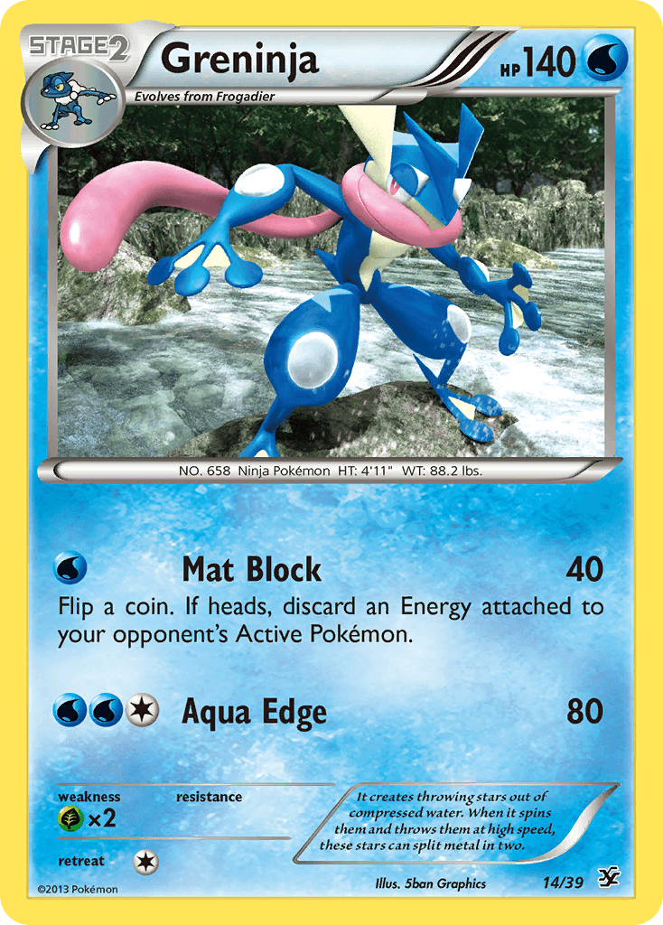 Carta Pokémon Greninja