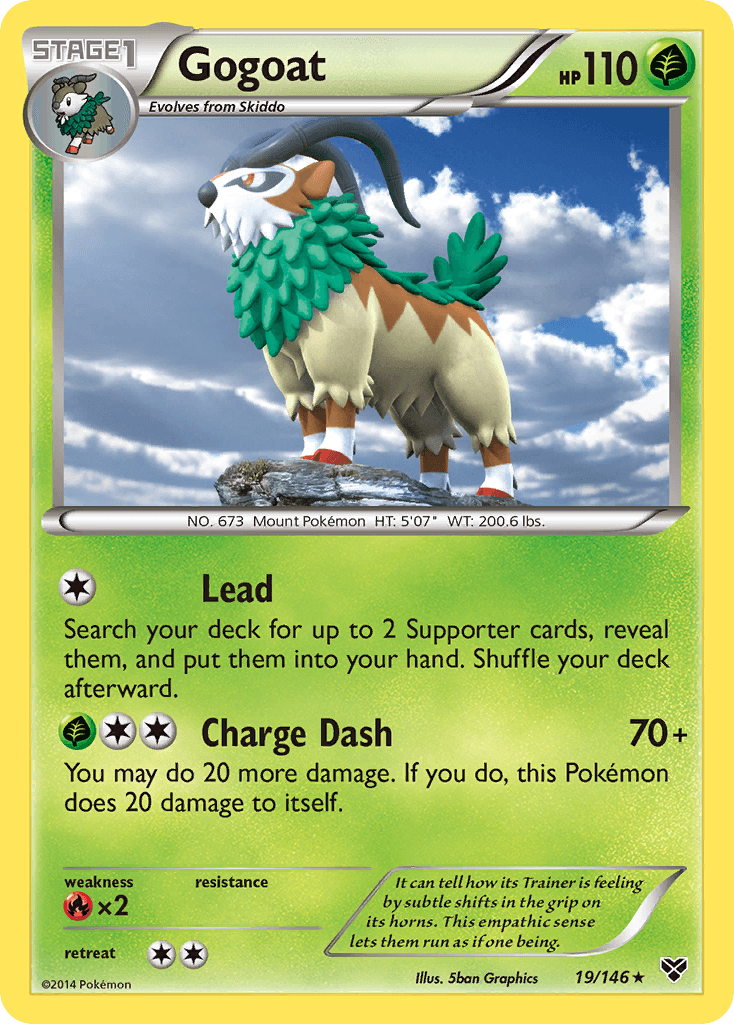 Carta Pokémon Gogoat