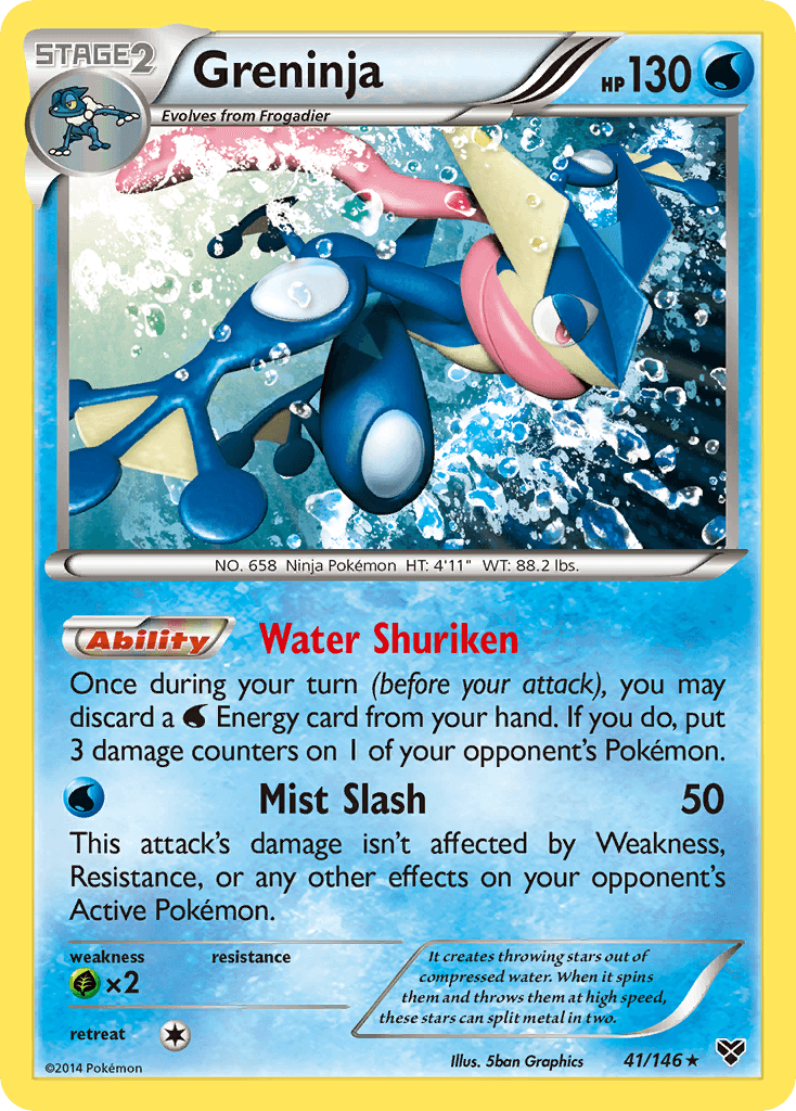 Carta Pokémon Greninja