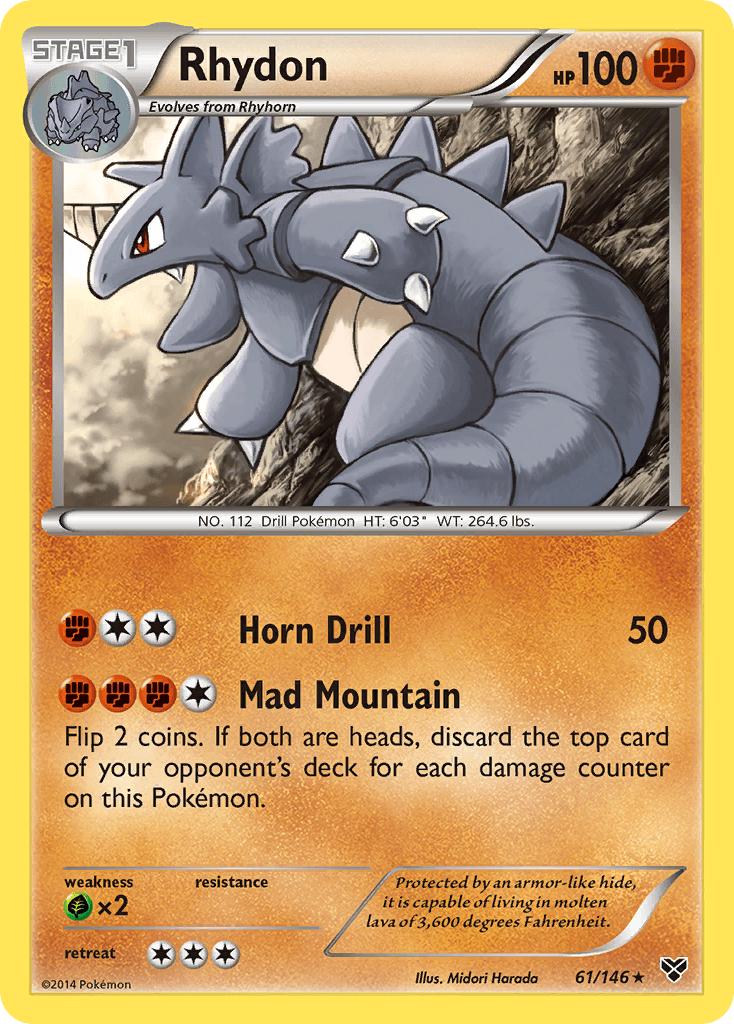 Carta Pokémon Rhydon