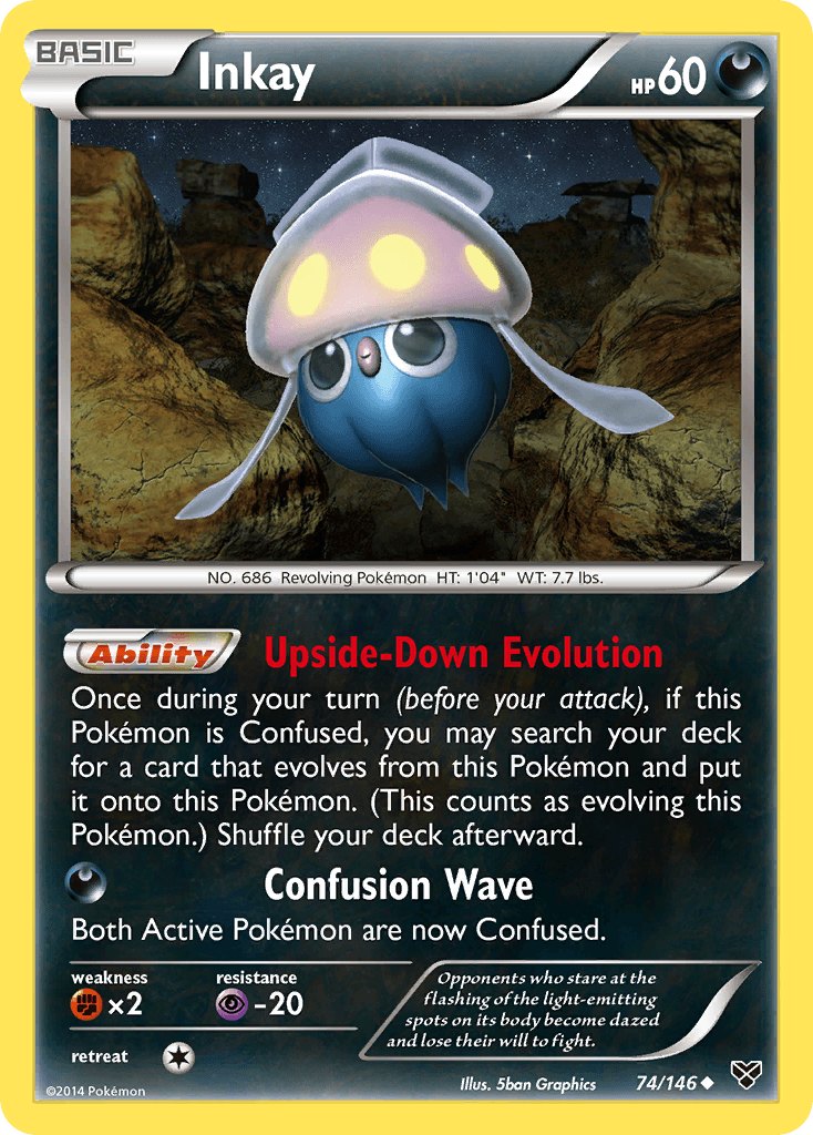 Carta Pokémon Inkay