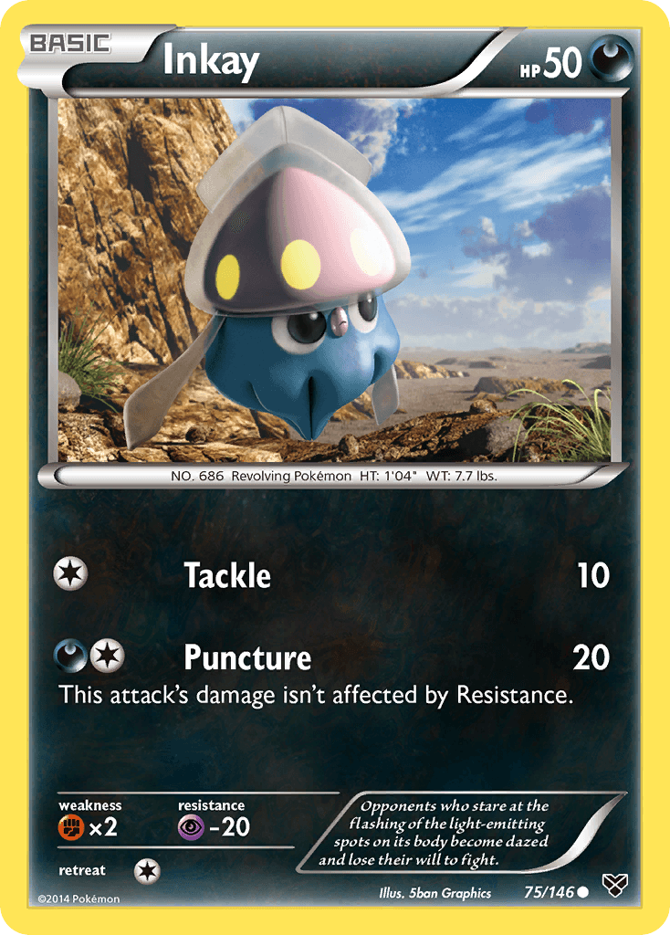 Carta Pokémon Inkay