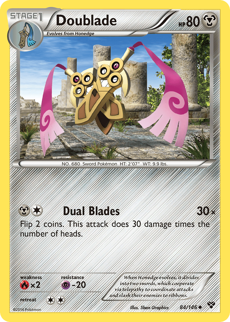 Carta Pokémon Doublade