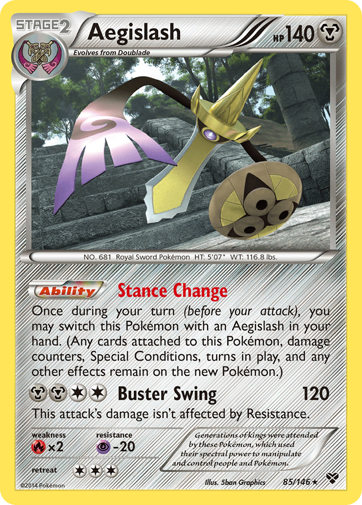 Carta Pokémon Aegislash
