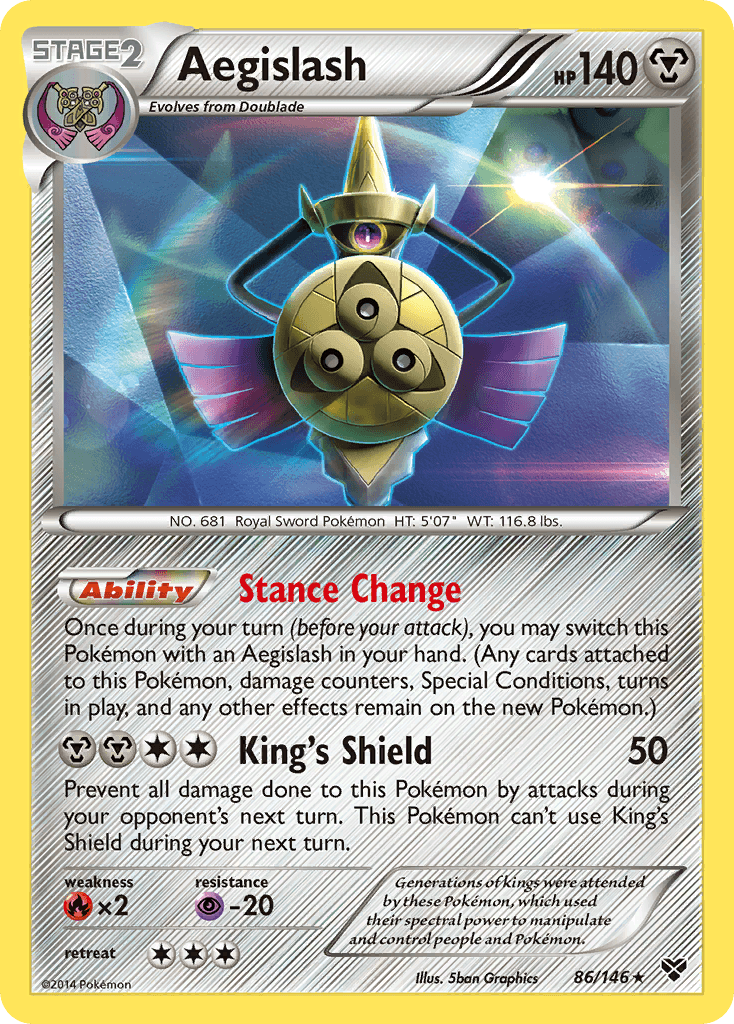 Carta Pokémon Aegislash