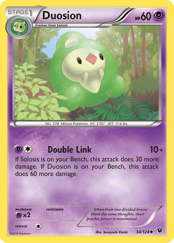 Carta Pokémon Duosion 34