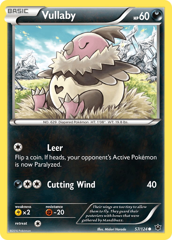 Carta Pokémon Vullaby 57
