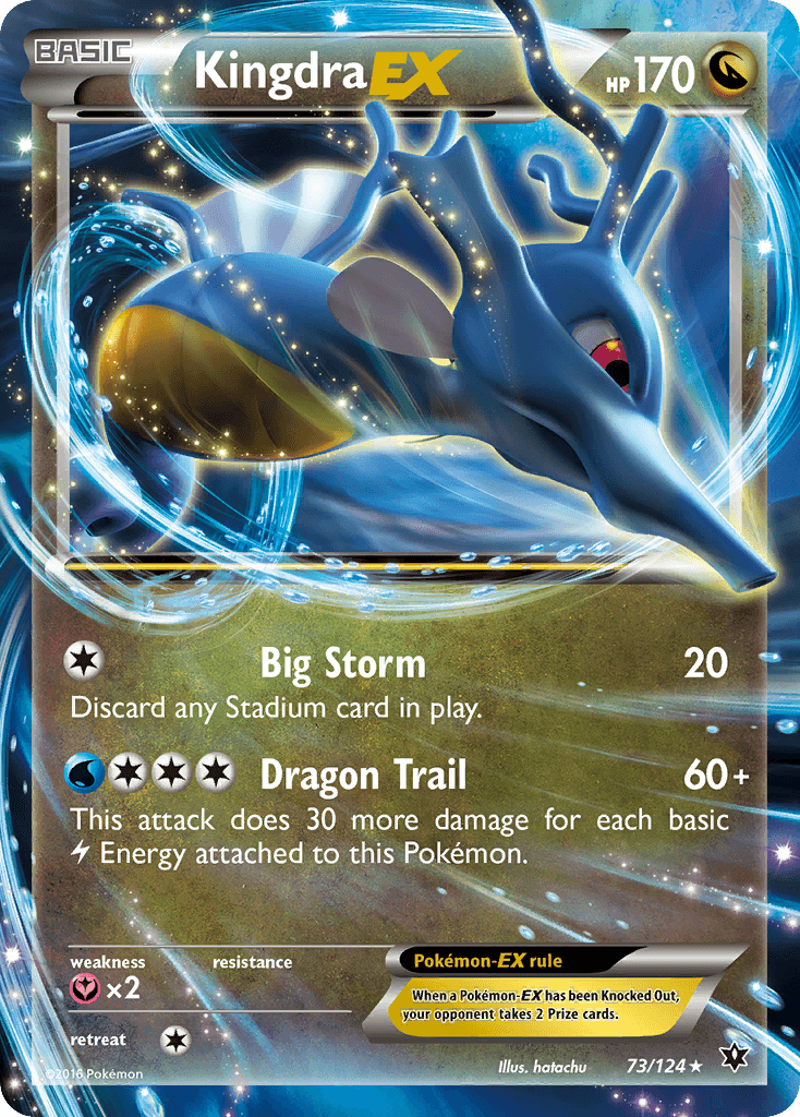 Carta Pokémon Kingdra-EX