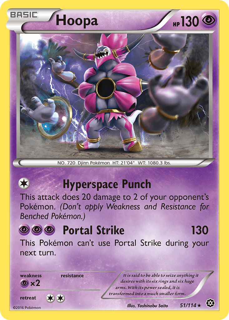 Carta Pokémon Hoopa