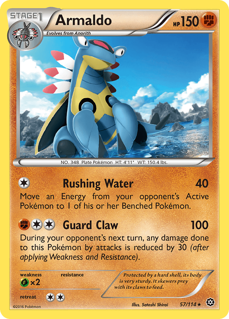 Carta Pokémon Armaldo 57