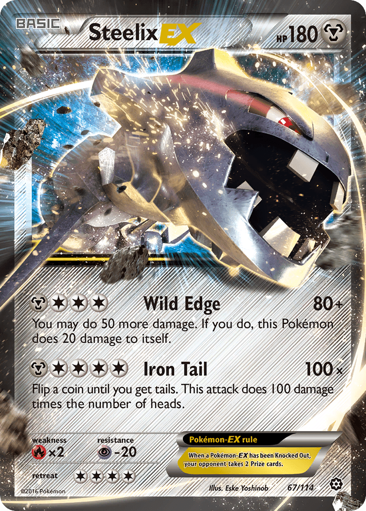 Carta Pokémon Steelix-EX