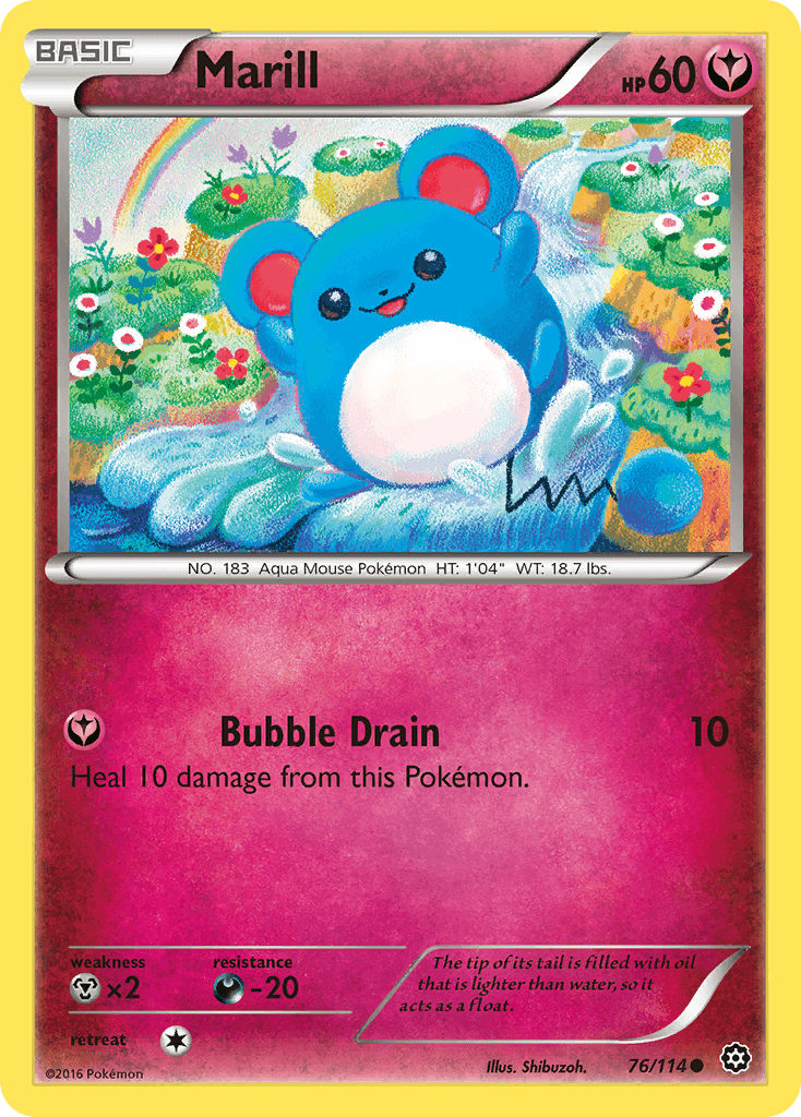 Carta Pokémon Marill
