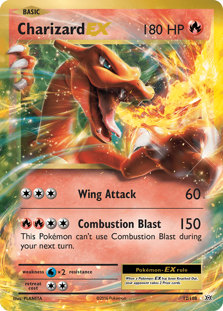 Carta Pokémon Charizard-EX 12