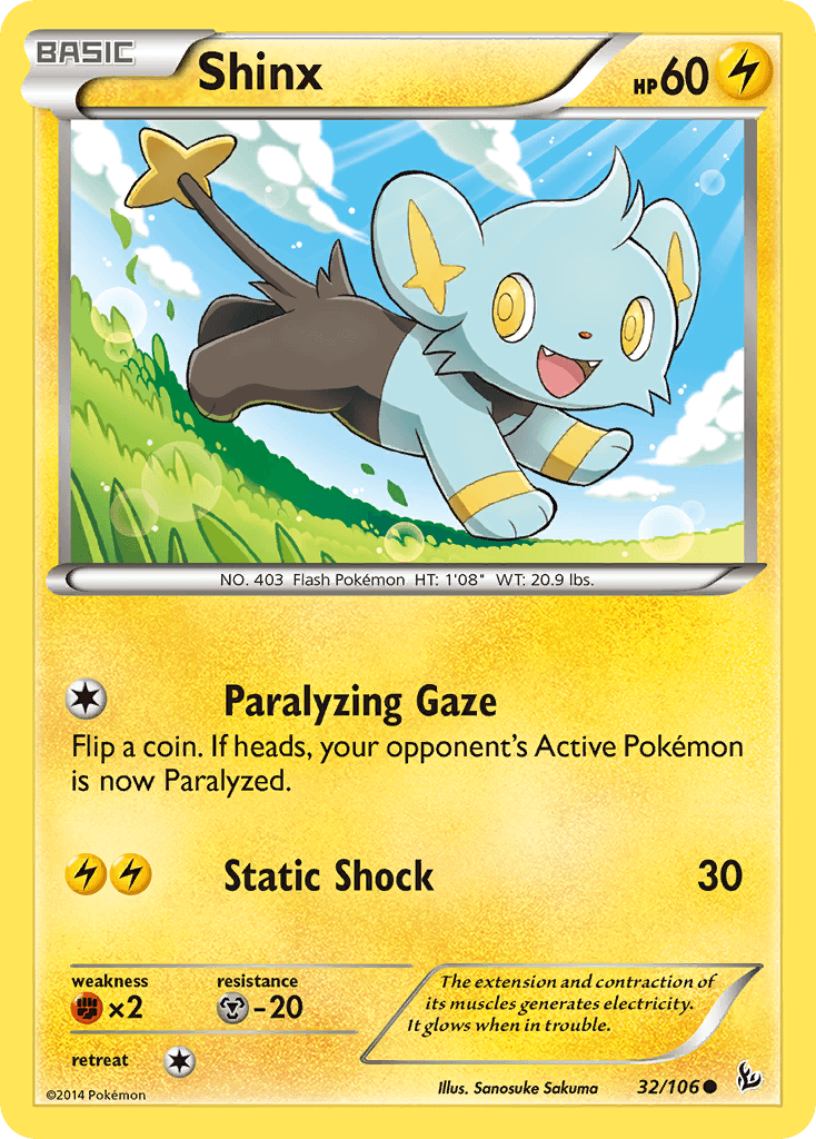Carta Pokémon Shinx 32