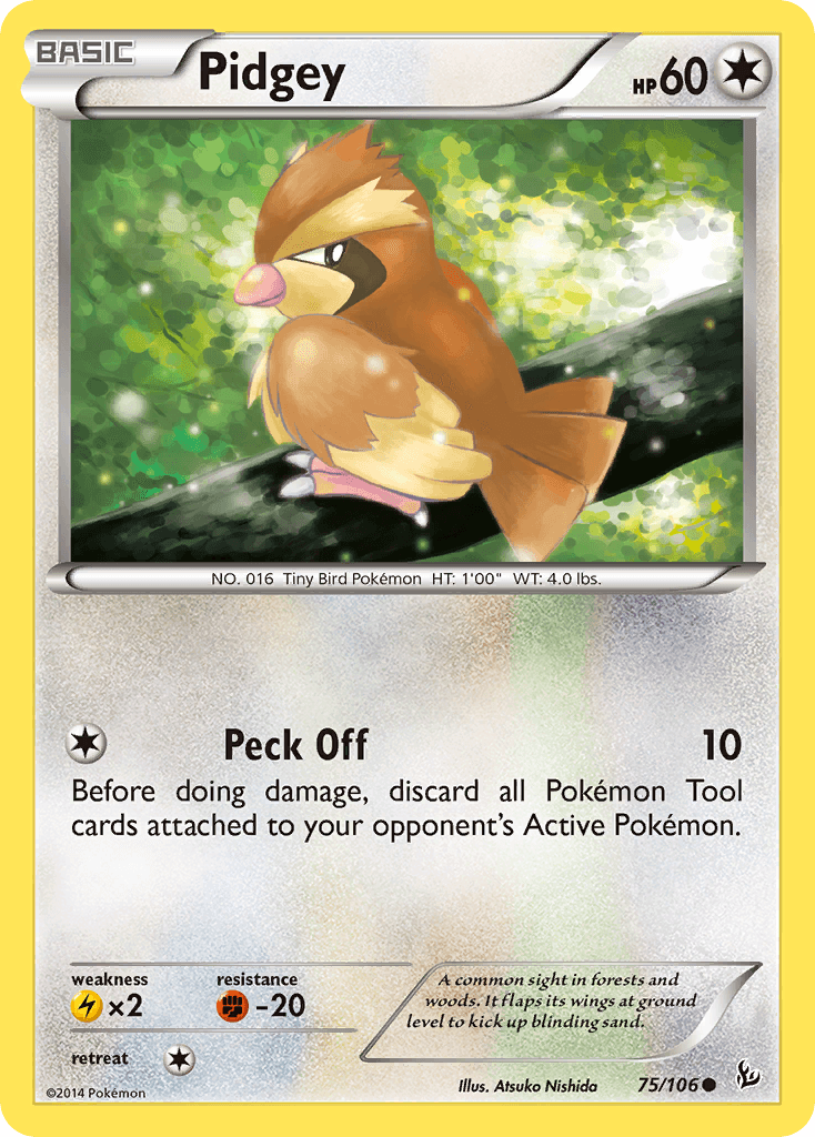 Carta Pokémon Pidgey