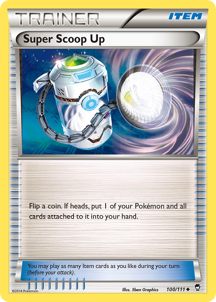 Carta Pokémon Super Scoop Up 100