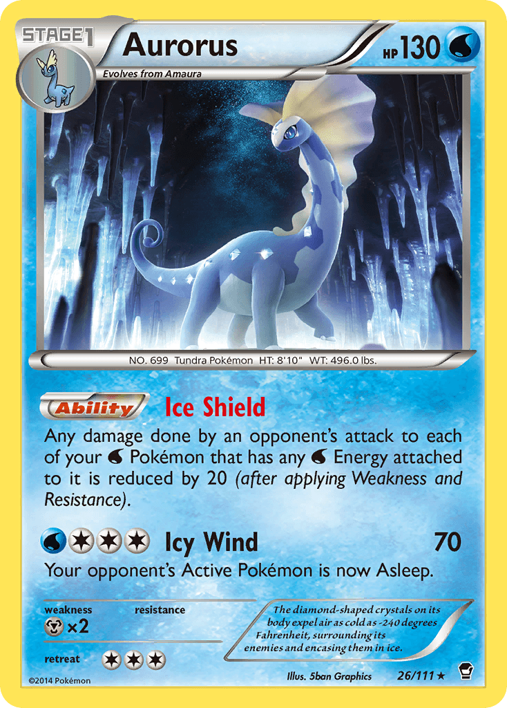 Carta Pokémon Aurorus