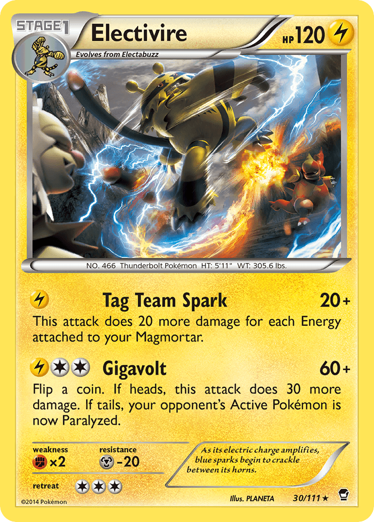 Carta Pokémon Electivire