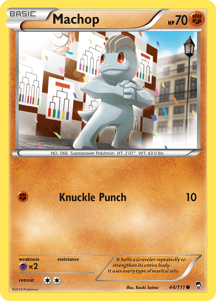 Carta Pokémon Machop
