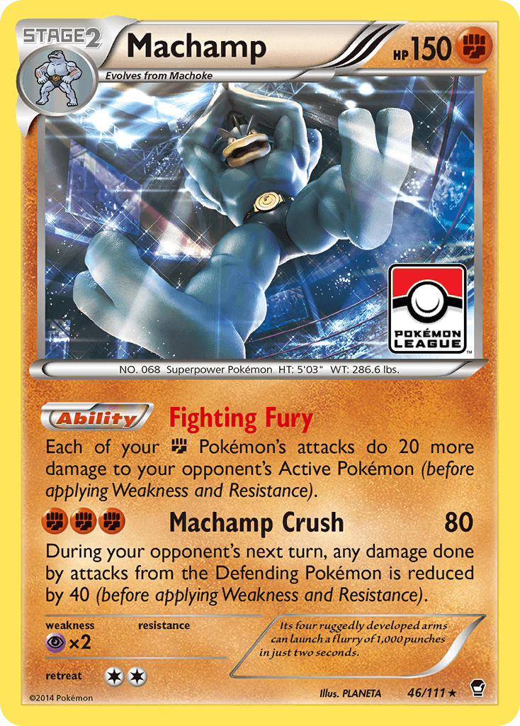 Carta Pokémon Machamp