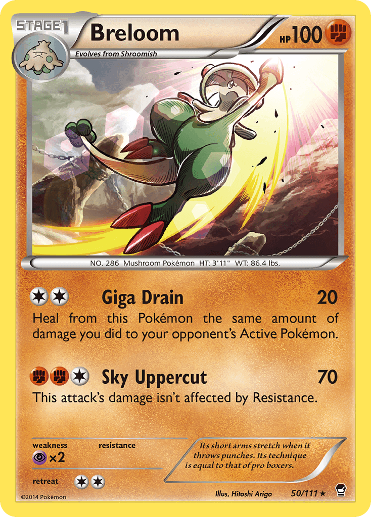 Carta Pokémon Breloom 50