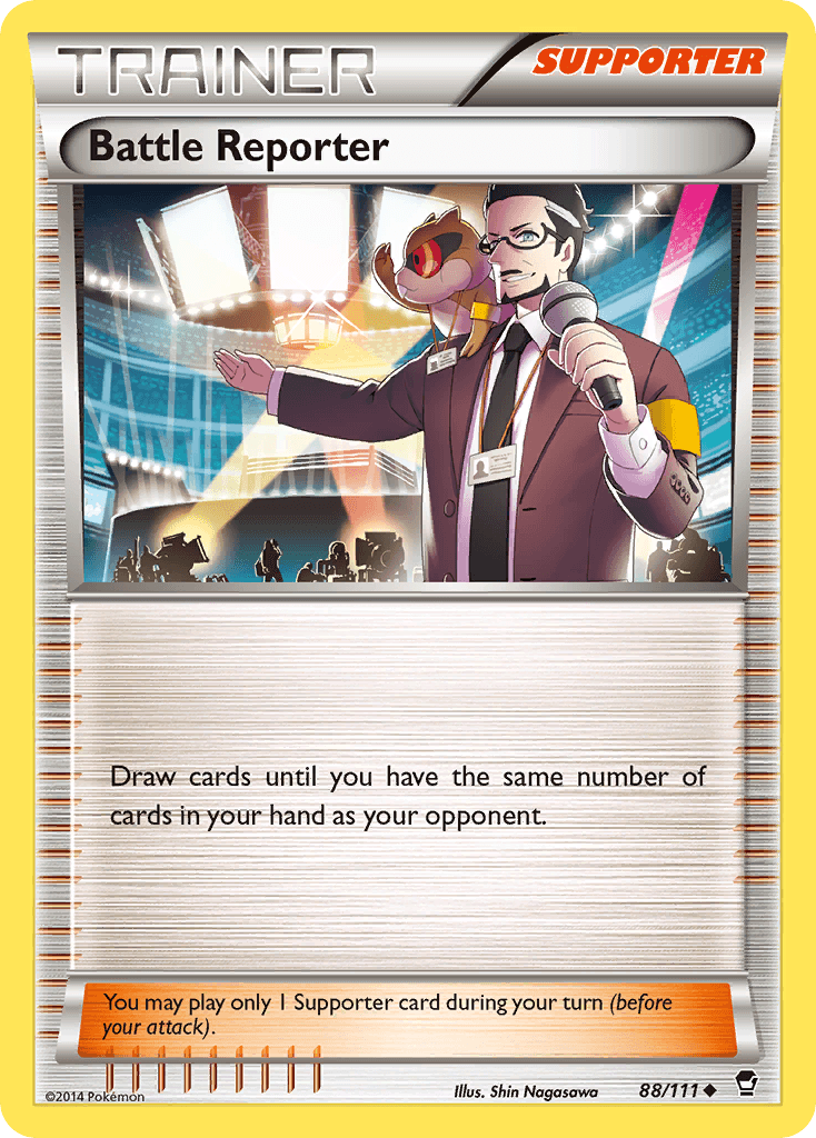 Carta Pokémon Battle Reporter 88