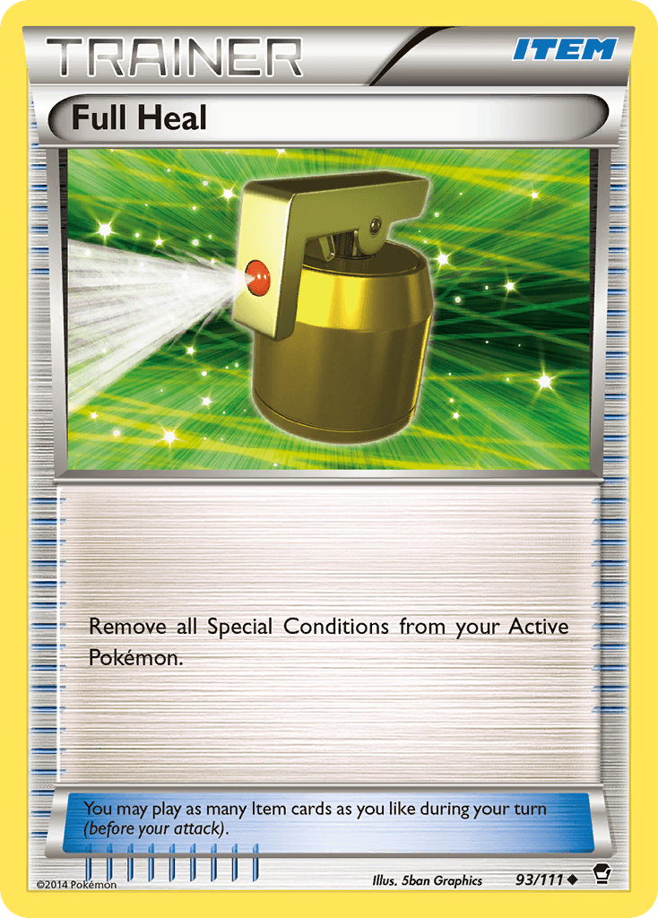 Carta Pokémon Full Heal 93