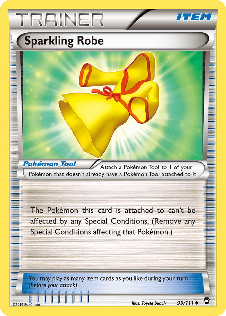 Carta Pokémon Sparkling Robe 99