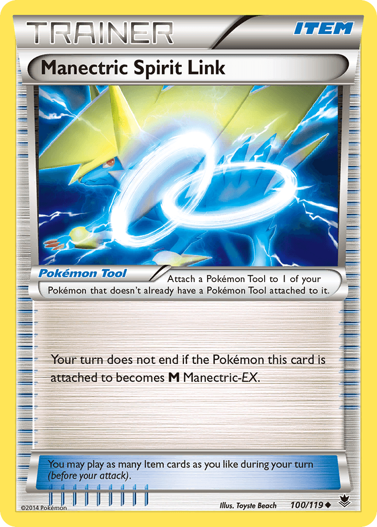 Carta Pokémon Manectric Spirit Link 100