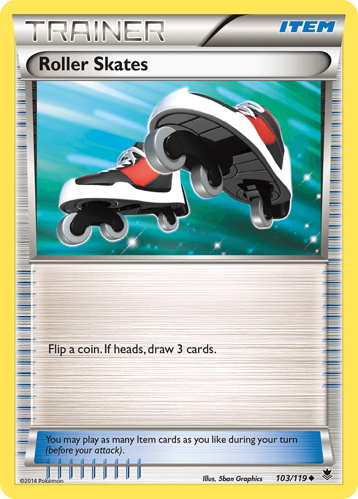Carta Pokémon Roller Skates 103