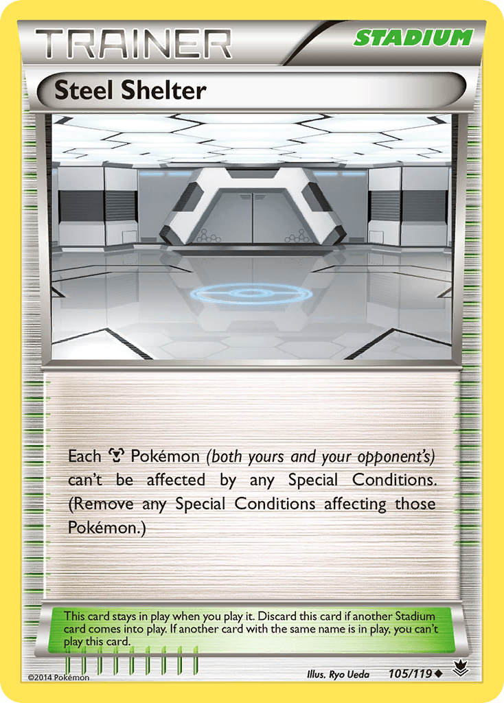 Carta Pokémon Steel Shelter 105