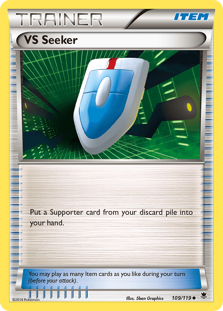 Carta Pokémon VS Seeker 109 de Phantom Forces