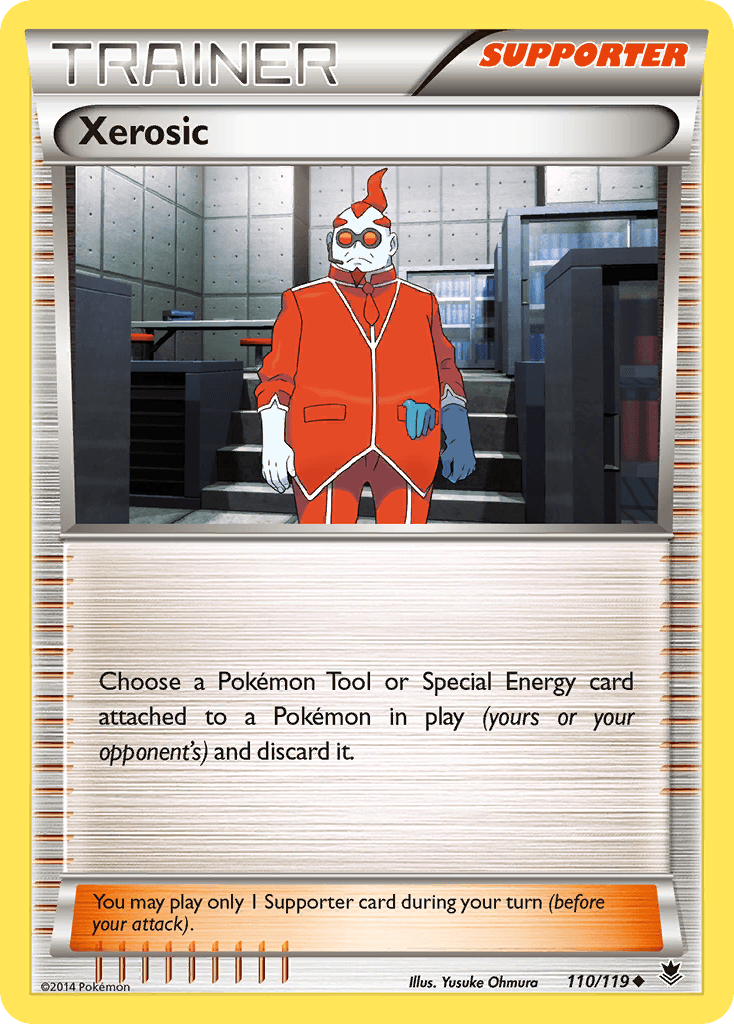 Carta Pokémon Xerosic 110