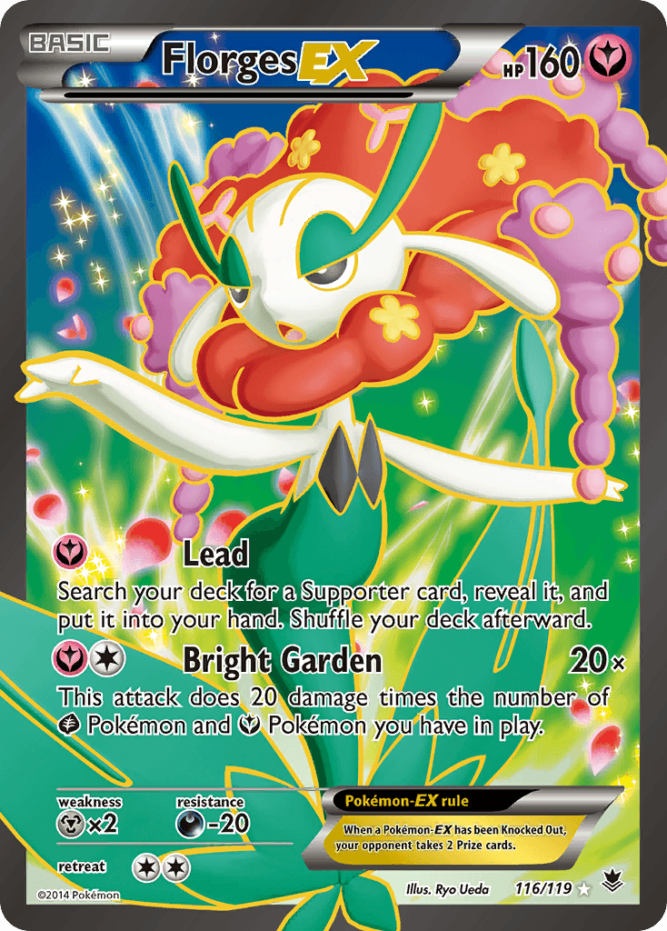 Carta Pokémon Florges-EX 116
