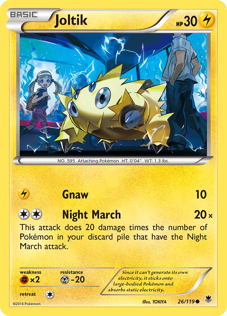 Carta Pokémon Joltik