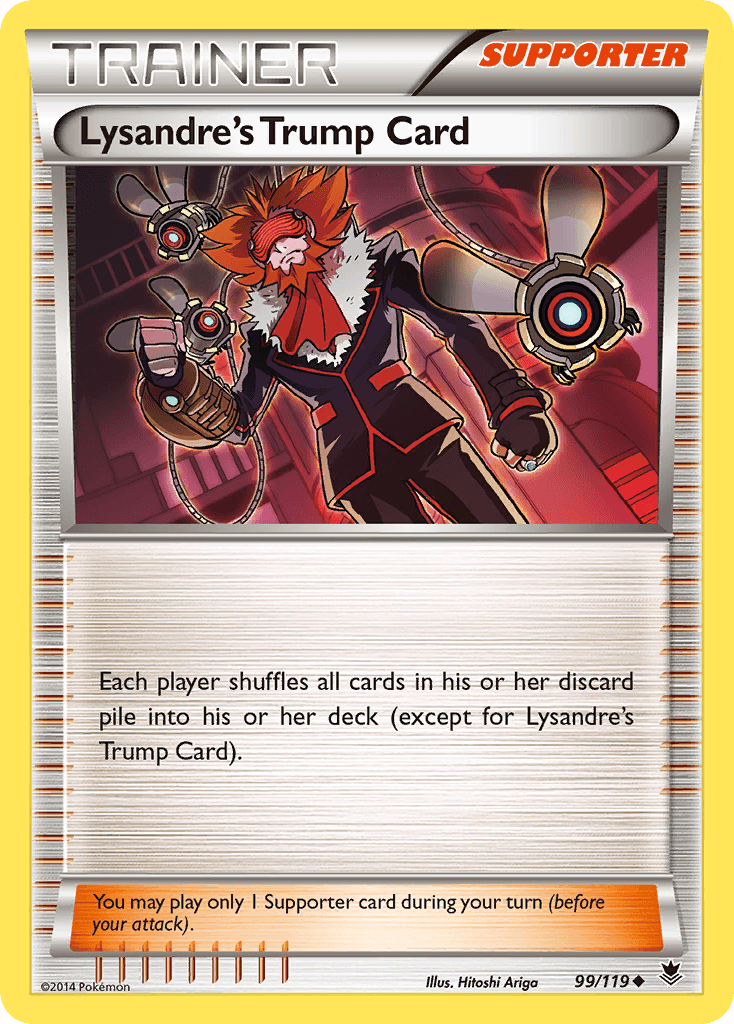 Carta Pokémon Lysandre's Trump Card 99