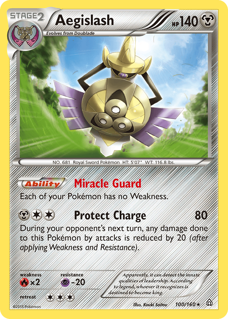 Carta Pokémon Aegislash