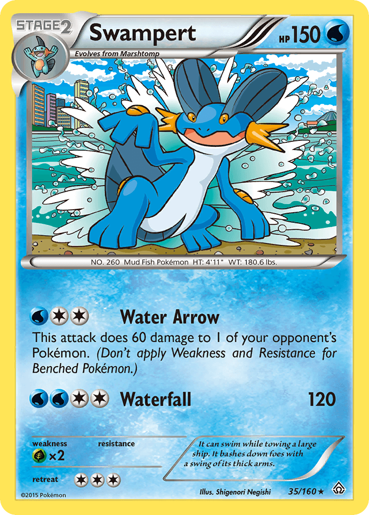 Carta Pokémon Swampert