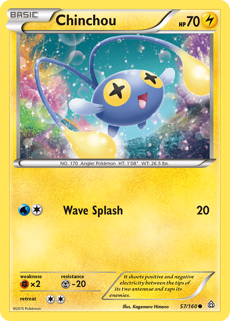 Carta Pokémon Chinchou