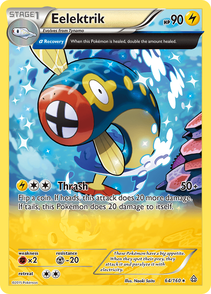 Carta Pokémon Eelektrik