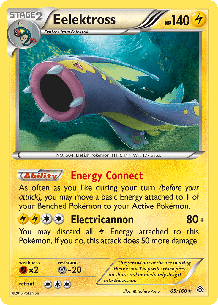 Carta Pokémon Eelektross